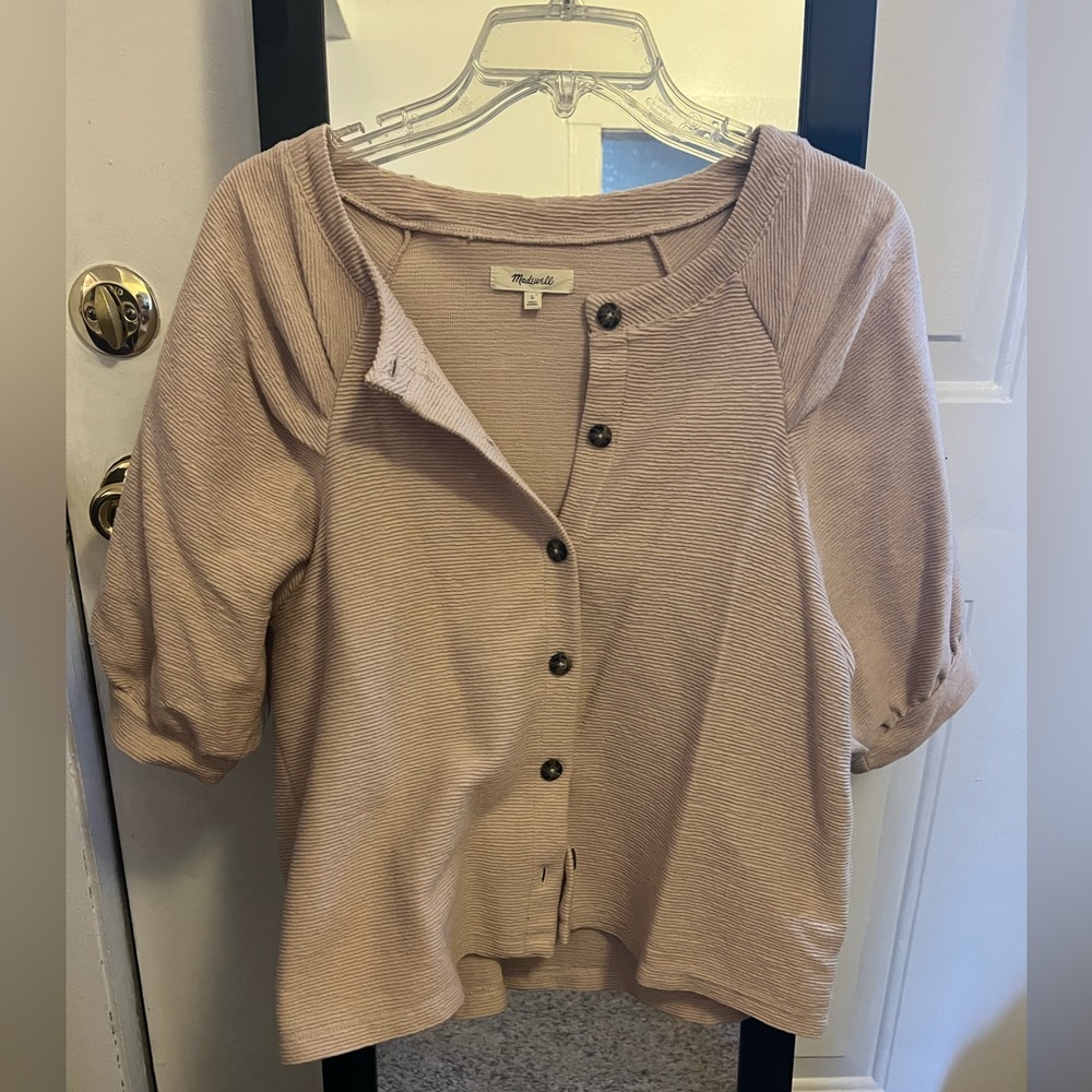Madewell Crop Cardigan